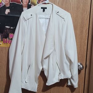 Cream blazer